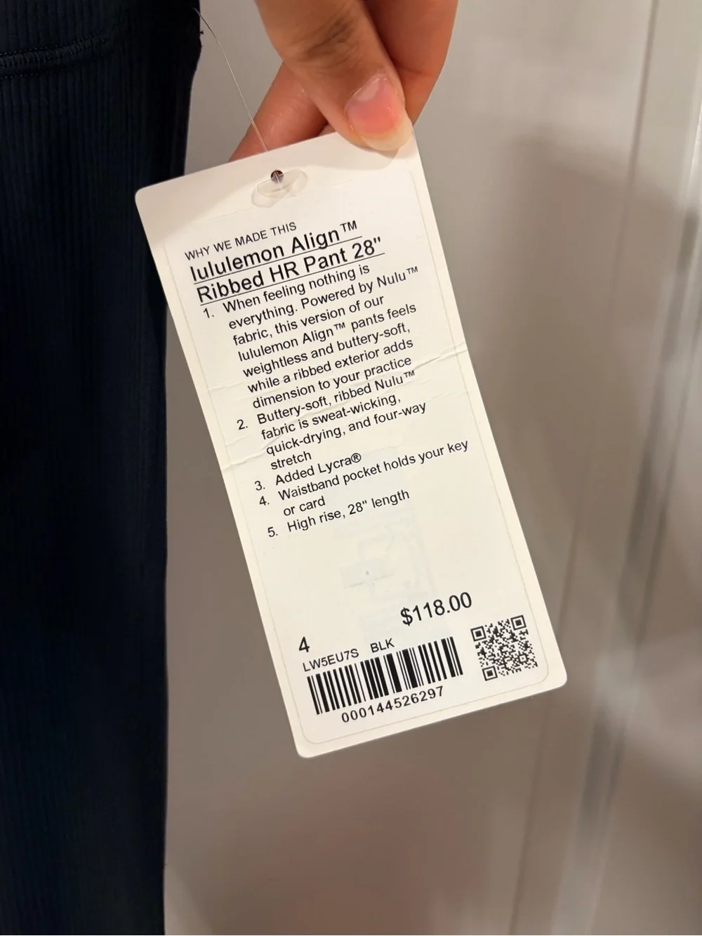Lululemon Align Ribbed 28” leggings
